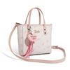 Barbie Small Tote Bag, Leather Handbag, Casual Bag, Pink