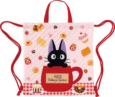 Marushin Gym Clothes Bag Knapsack Drawstring Bag Ghibli Delivery Service Jiji H35 X W35cm Sweets Jiji Kindergarten School Boys Girls 1025001600 Kiki's