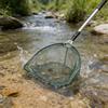 Light Weight Aluminum Collapsible Scoops Net Fishing Landing Net With Strong Nylons Webbing For Outdoor Use