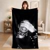Star PerformanceSoft Throw Blanket Flannel Blanket Warm Sofa Bed Camping Home Decor Unique Christmas Gift C3172