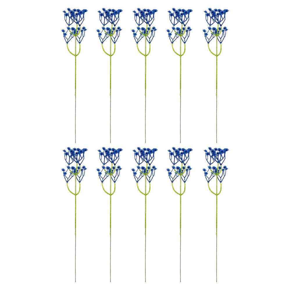 Gypsophila Fake Floral Bouquet 10Pcs Artificial Flowers Bendable Stems Floral For Wedding Party Vase Table Centerpiece Decor