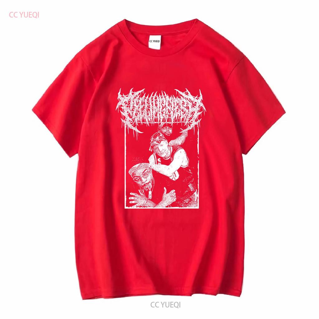 Rare Peelingflesh Black T Shirt S 3XL All style Trudging Bulldoze Thuggery HTF vintage Washed homme Stylish Breathable Slightly