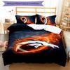 3pcs Denver Broncos LOGO Pattern Bedding Set Duvet Cover Set Includes Duvet Cover &pillowcases, Perfect All Season Bedroom Decoration & Gift