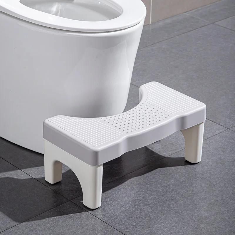 1pc Bathroom Squatty Potty Toilet Stool Pregnant Woman Seat Elderly Toilet Foot Stand Stool Shower Seat Bathroom Accessories