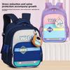 Preschool Girl Boys Lightweight Cartoon Print School Bag With Air Cushion Straps For Young Children
