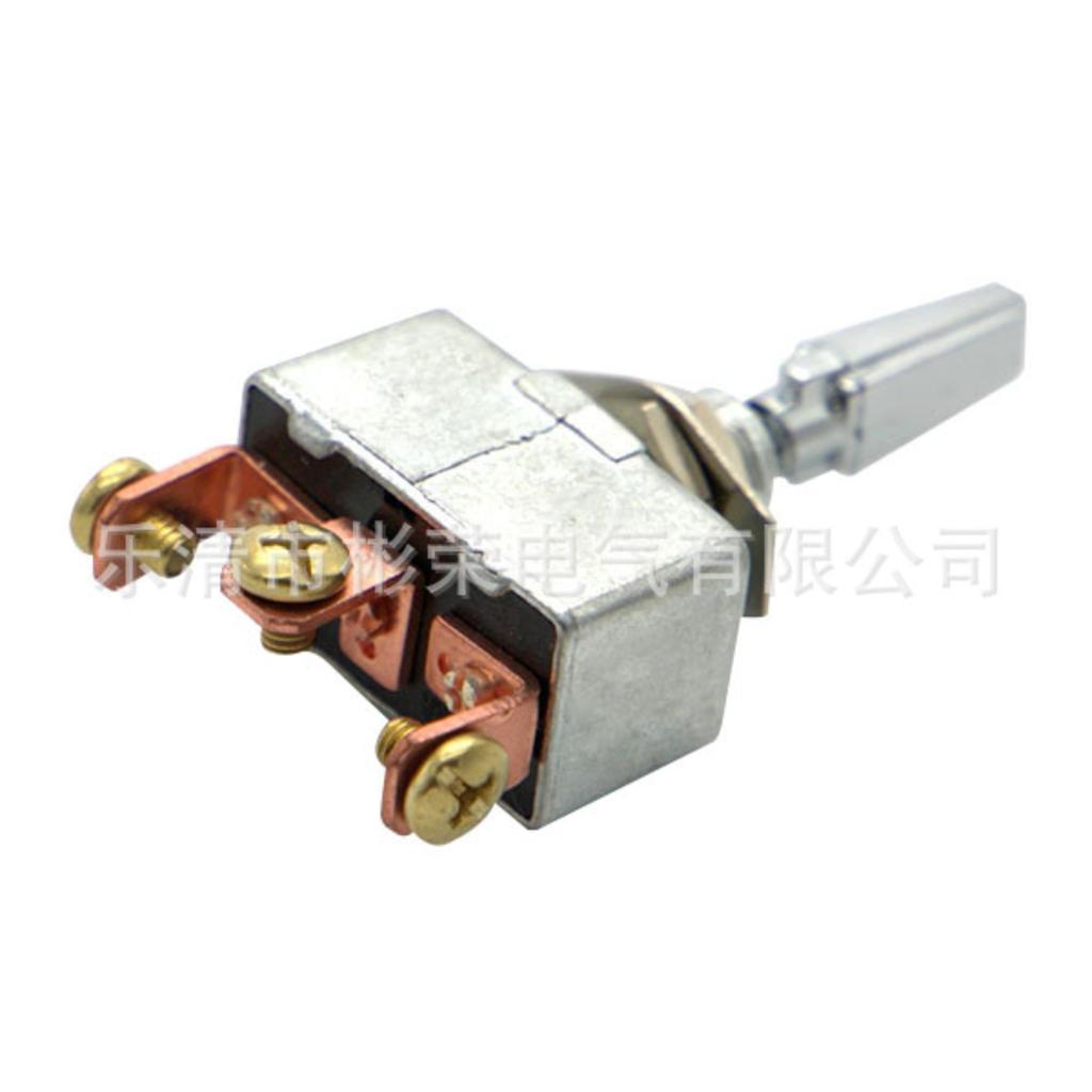 Metal Toggle Switch 3-Pin 3-Position ON-OFF-ON Toggle Switch for Automotive Marine Applications Heavy Duty Toggle Switch