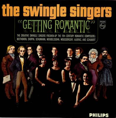 LP Record LES SWINGLE SINGERS - Getting Romantic BL7679 Philips 1965 UK Jazz Used