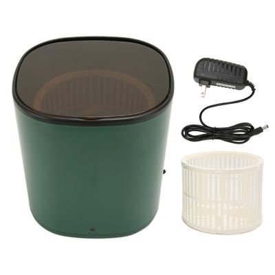 4.5L Portable Mini Washing Machine Blue Light Mini Washer Turbo Washing Tub with Drain Basket for T