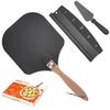 Set di Utensili per Pizza di Alta Qualità Set 3 in 1 Paletta Taglierina Paletta per Pizza Utensili da Cucina Uso Ristorante Paletta per Pizza