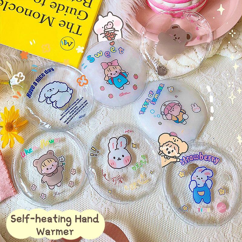 Cute Cartoon Winter Hand Warmer Reusable Gel Instant Heat Packs Portable Long Lasting Self Heating Warmers For Cold Winter