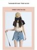 2025 Japanese Style Retro Denim Shorts for Women - Versatile Summer Fashion Trend