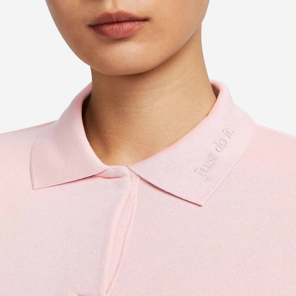 New Nike Polo Shirts Women's Oxford Pink FZ4338-661