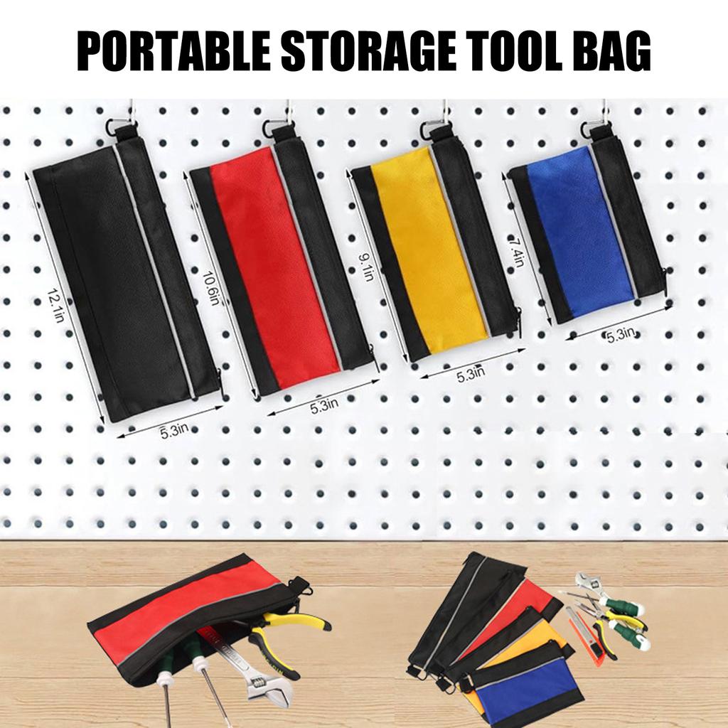 Multipurpose Tool Small Electrician Tool Storage Bag Tool Organizers Electricians Tool Pouches Wide Mouth Tool Carry Bag