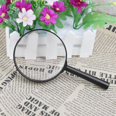 Kaarten Handheld Educatieve Vergrootglas Leesbril Lens Voor Het Lezen Van Boeken Krant Vergrootglas Loupe