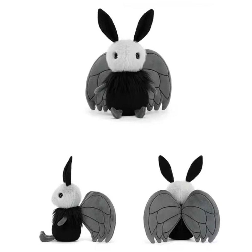 Kawaii Halloween Plush Toy Cotton Mothman Plush Doll Cushion Props   Kids Gift