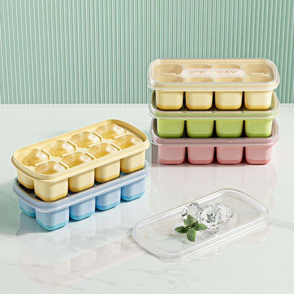 Eight Grids Ice-making Box Silicone Ice Mold Quality Frozen Mold Kitchen