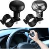 Tallew 2 Pieces Steering Wheel Spinner Knob Vehicle Steering Wheel Turn Ball Knob Suicide Power Handle Accessories For Cars, Trucks, Tractors, Boats,