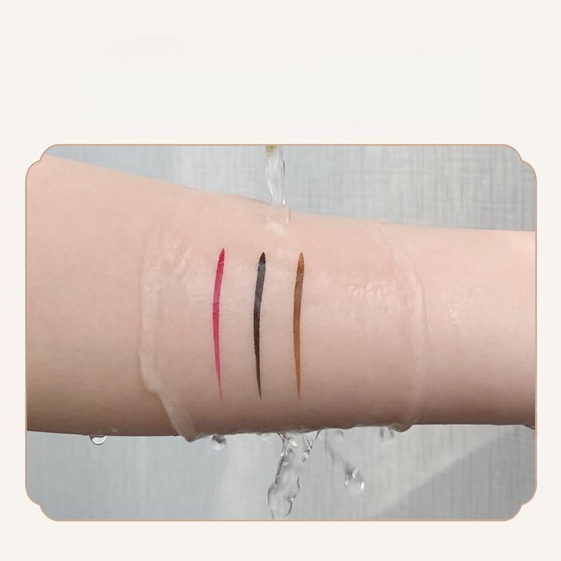 Eyeliner lichid natural tridimensional rezistent la apă fără transfer Eyeliner contur ochi de vierme de mătase dormind Eyeliner cu uscare rapidă de lungă durată set machiaj pentru femei