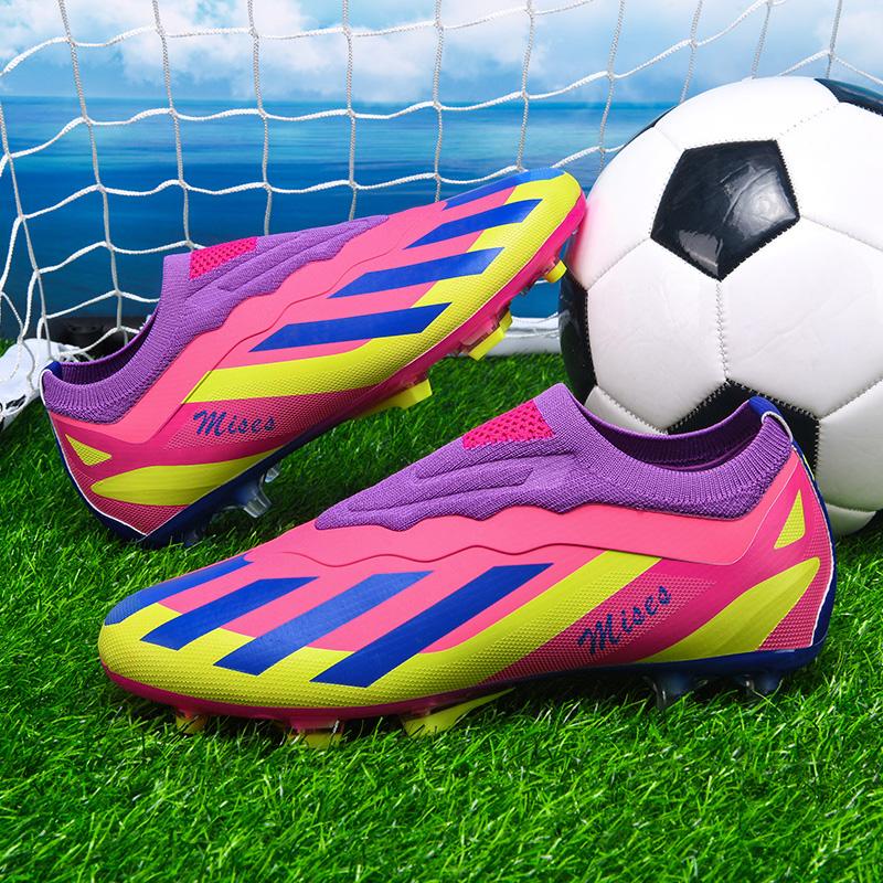 

2025 Модні Gripknit Phantom GX Elite FG Протиковзка Зносостійка Тканина Коротке Волокно Довге Волокно Гума Натуральна Трава Футбол 40 рожевий