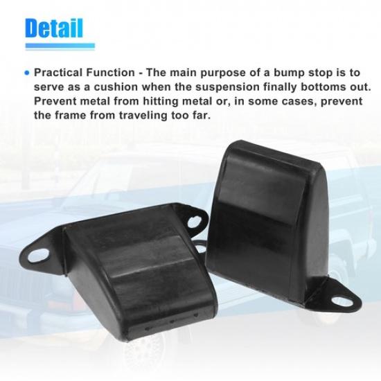 2 Pcs 4 Inches Rear Suspension Bump Stop Bumper 52002393 for Cherokee XJ