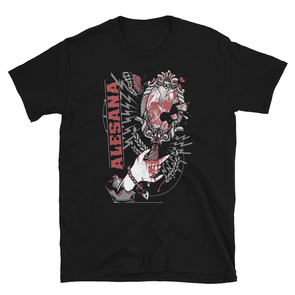 ALESANA The Emptiness Broken Mirror Emo Post Hardcore Band T-Shirt S