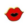 Mouth Shaped Lapel Pin Handmade Jackets Bag Backpack Badge Accessory Clothing Accessories for Elegant Women and Girls