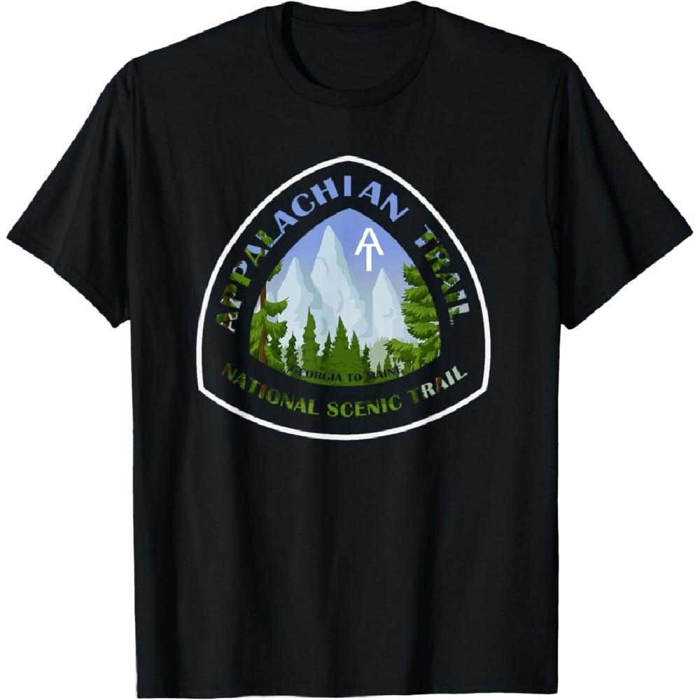 

Appalachian Trail Scenic Mountain Views T-Shirt XXXXXL чёрный