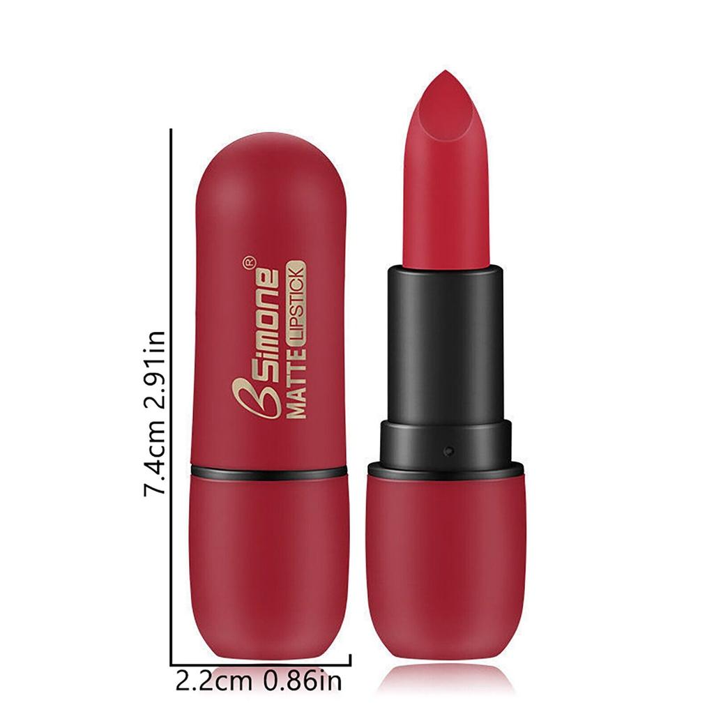 Szminki Matowe Dla Dziewczyn Kobiety Wodoodporne Długotrwałe Nawilżające Makijaż