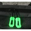 5pc Backpack Luminous Reflective Zipper Tail Rope TPU Puller Outdoors Security Mountaineer Bag Hanging Rope Prevent Loss Hike CN