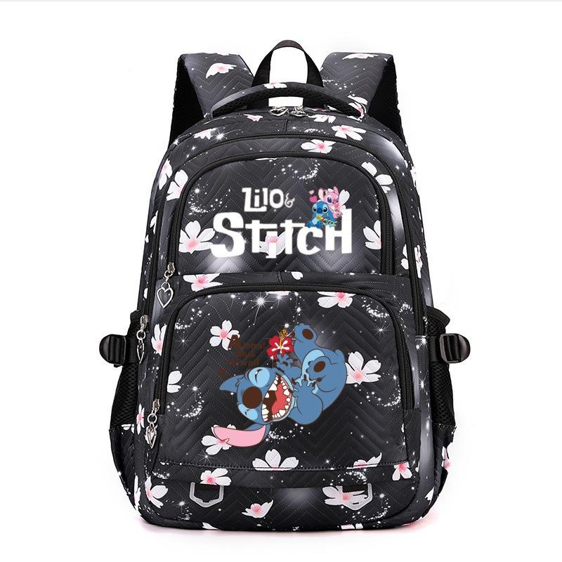 Cute Cartoon Print Large Capacity Primary And Secondary School Schoolbag Trendy Backpack Lightweight Fashion Backpack
