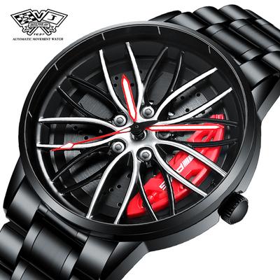 Orologio da uomo SVJ con pinza rotante cava modificata a 360 gradi AMG488 Orologio da uomo con pinza