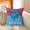Game Blogger M-Mr B-Beastes Pillow Anime Pillow Sofa Bed Head Pillow Cover Cushion Cover 45x45 cm Fashion