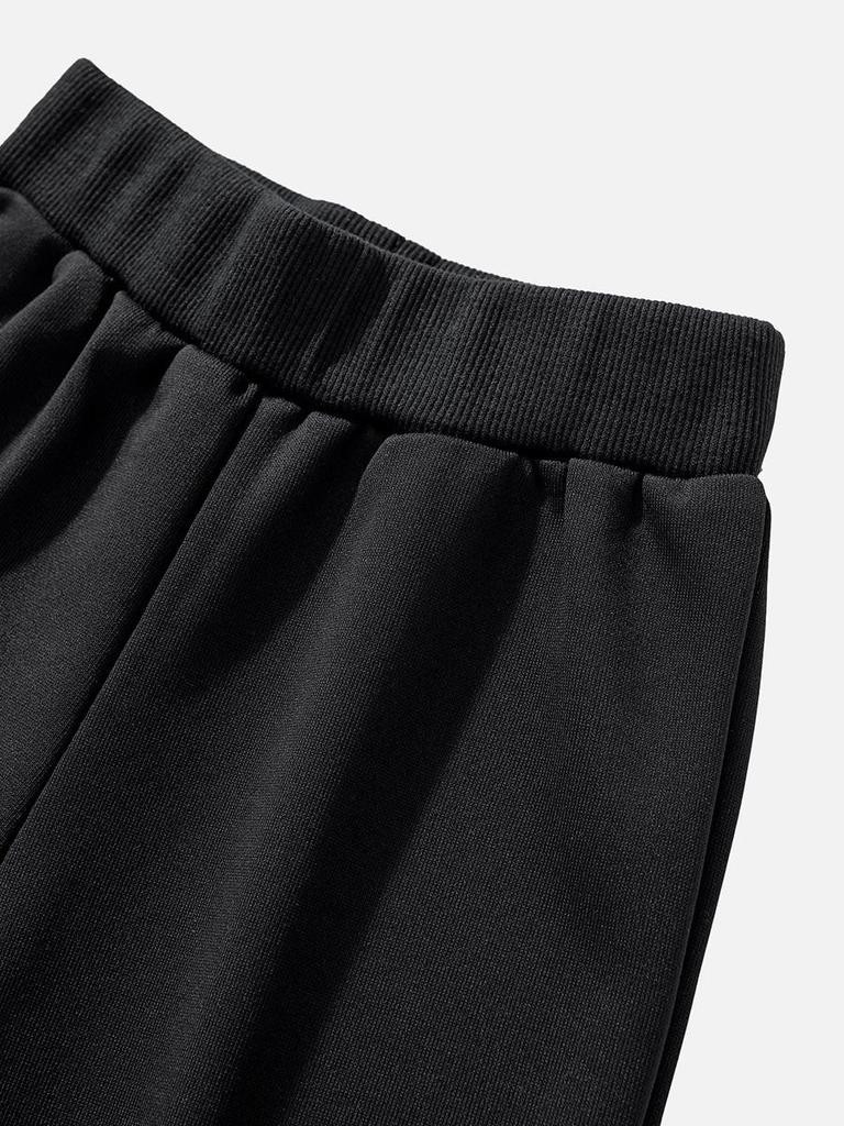 Children's Solid Color Hooded Sweatshirt Set - European and American Style for Autumn/Winter