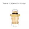 New High-pressure Water Gun Conversion Quick Connector Adapter All Copper