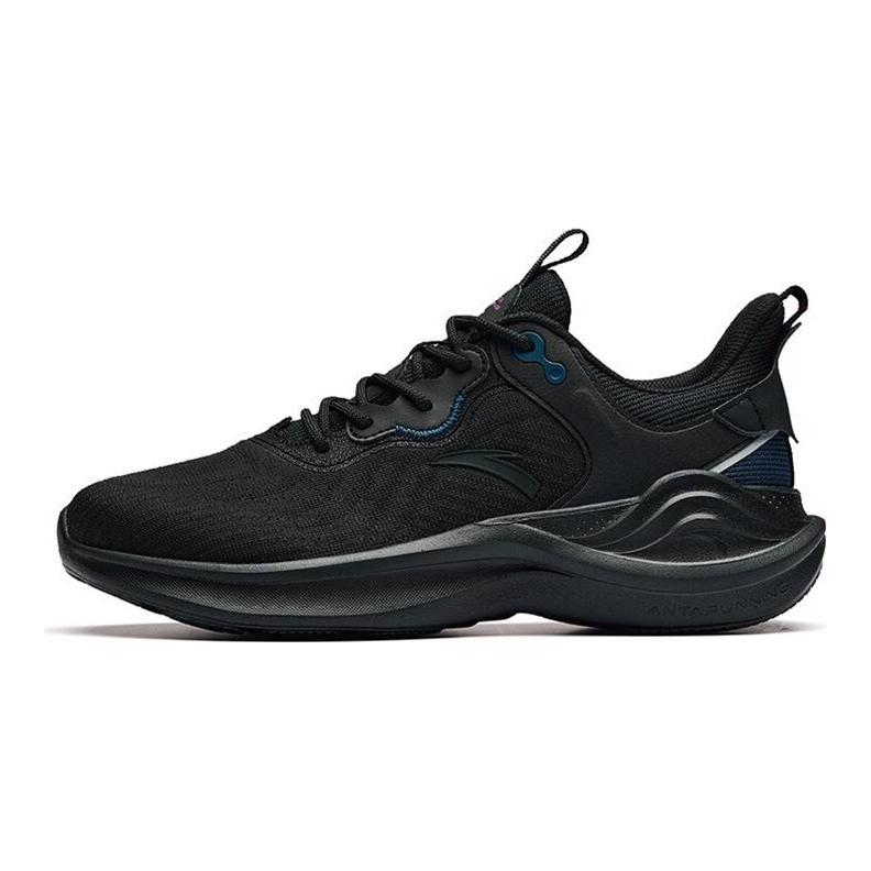 Anta Ling Yun 3 Lightweight Low top Running Shoes Men's Black Blue Comfortable 912235540-5