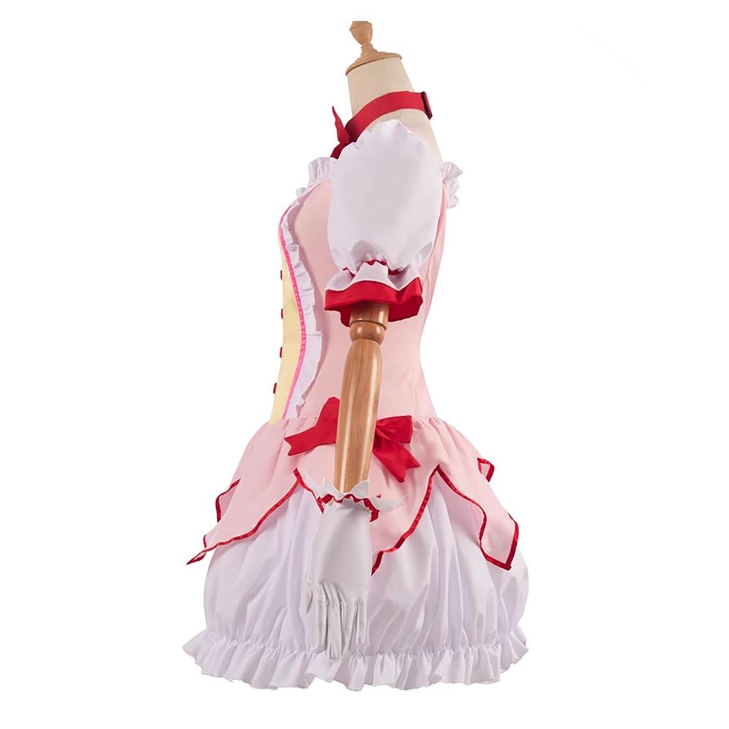 [Milky Time] Puella Magi Madoka Magica Kaname Madoka Cosplay Wig (Wig + Costume) for Halloween