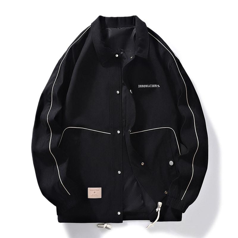 Spring and Summer New Jacket Men's Loose Large Size Fashion Versatile Casual Fashion Jacket Jacket Trend Jacket