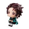 Anime Demon Slayer Kimetsu No Yaiba Q-Version Figur/Plüschtier von Tanjiro Nezuko und Zenitsu als Auto-Armaturenbrett-Ornament/Schreibtisch-Dekoration für Geschenke