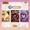 Genuine Cookie Run: Kingdom Card Braveheart Series Crispy Pack Escape The Oven Adventure Anime Game Collection Cards Toys