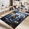 1PC Night, Cats Extra Large Non Slip Floor carpet, Office, family, bedroom, Studio Large Area Rug Indoor Rugs