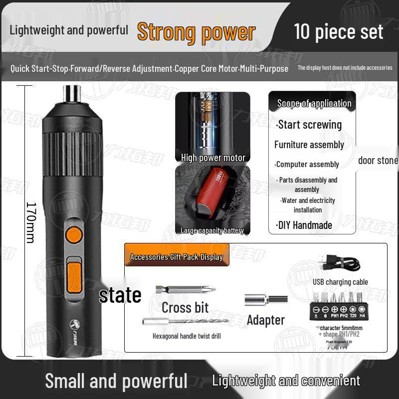 Multifunktionales Schraubendreher-Set für Haushalts-, Mobil- und Computerreparaturen