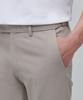MUSINSA STANDARD Semi-Wide Slit Hidden Banding Slacks [Light Beige]