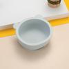 Little Bear Children's Silicone Tableware Set: Anti-Fall Bowl, Plate, and Spoon
