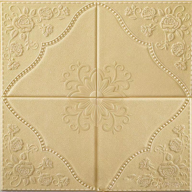 

70см * 70см Декоративные Водонепроницаемые Влагостойкие Устойчивые к плесени Обои Самоклеящиеся Потолочные, 3D Обои для фона Спальни 1pcs 70cmX70cm