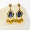 Ethnic Vintage Women's Geometric Turkish Jhumka Earrings Indian Jewelry Tassel Dangling Earring
