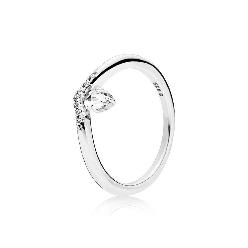 Original 925 Silver Women Finger Rings for Women Silver Colorful Heart Zirconia Stone Daisies Stars Trinkets