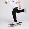 Anta AOJIE Sparkling Slip Resistant Height Increasing Low top Skateboard Shoes Women's Gray Silver 122438040X-1