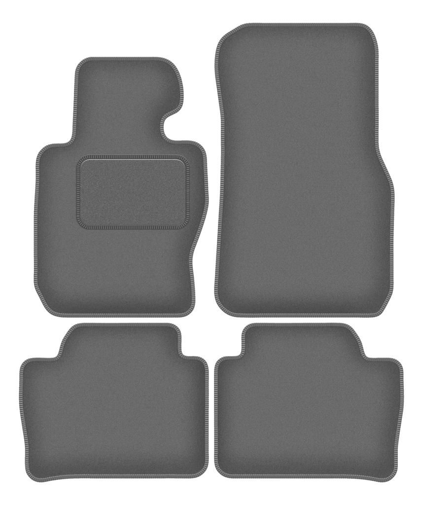 Dywaniki samochodowe welurowe grafitowe: BMW 3 F31 kombi xDrive (2012-2019)