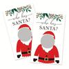 40pcs Christmas Scratch-Off Game Cards - "Who Has Santa?" Holiday Party Activity for Halloween, Christmas Event & Party Supplies