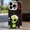 Funny Space UFO Alien Thing  Hard Phone Case for IPhone 17 16 15 14 13 12 11 Pro Max Plus16E X XR XS Max shockproof Full Cover